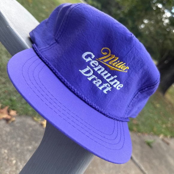 Vintage 90s Miller Lite Trucker Hat - Picture 1 of 1